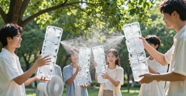 大冰块降温方法_彭水夏季防暑降温大冰块_大冰块户外活动使用时长